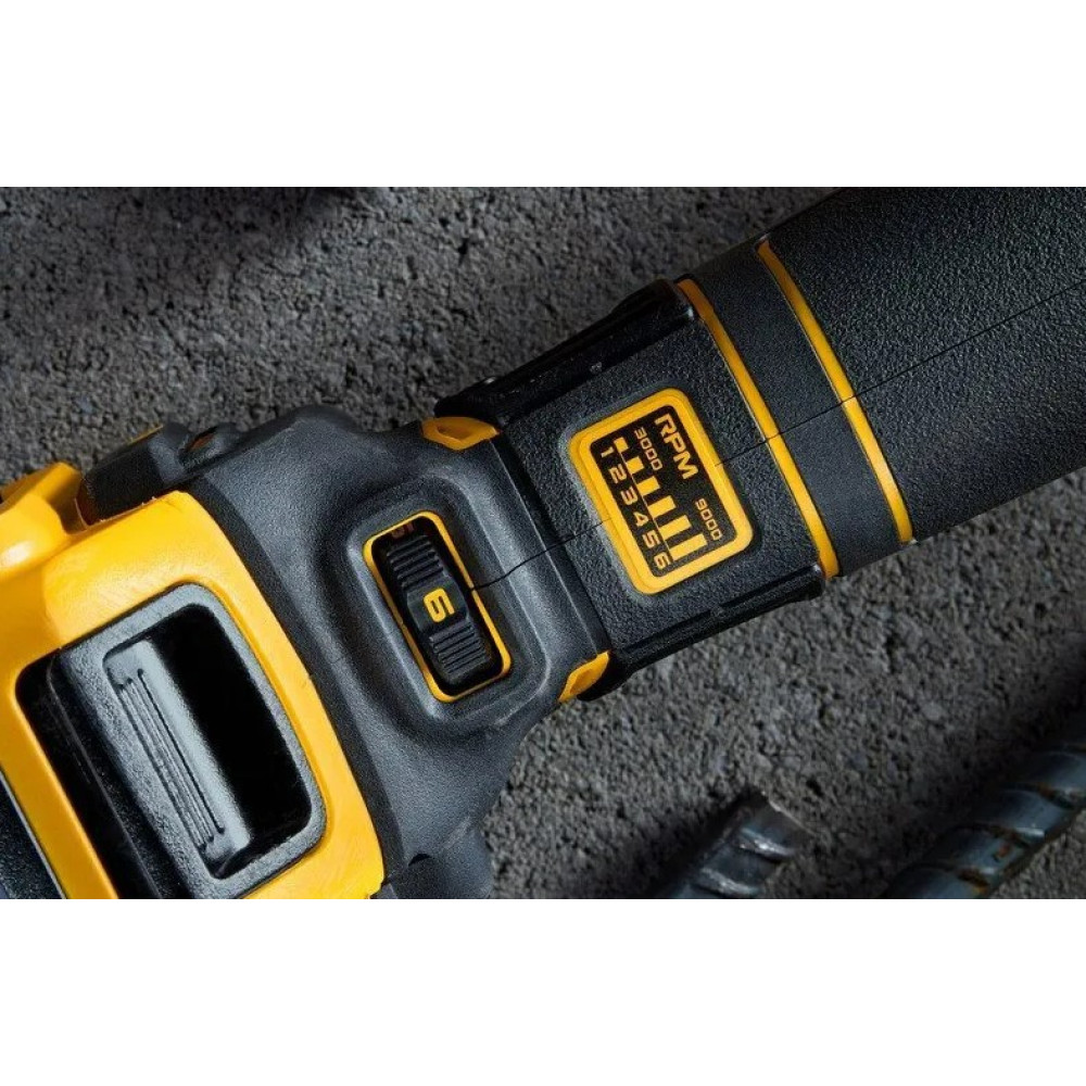 Шліфмашина кутова акумуляторна DeWalt без АКБ та ЗП DCG409VSN