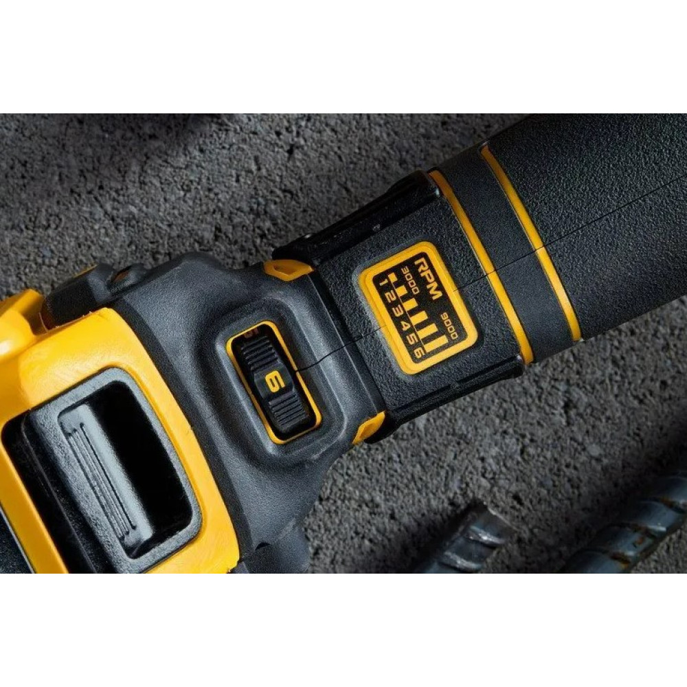 Шліфмашина кутова акумуляторна DeWalt без АКБ та ЗП DCG409VSNT