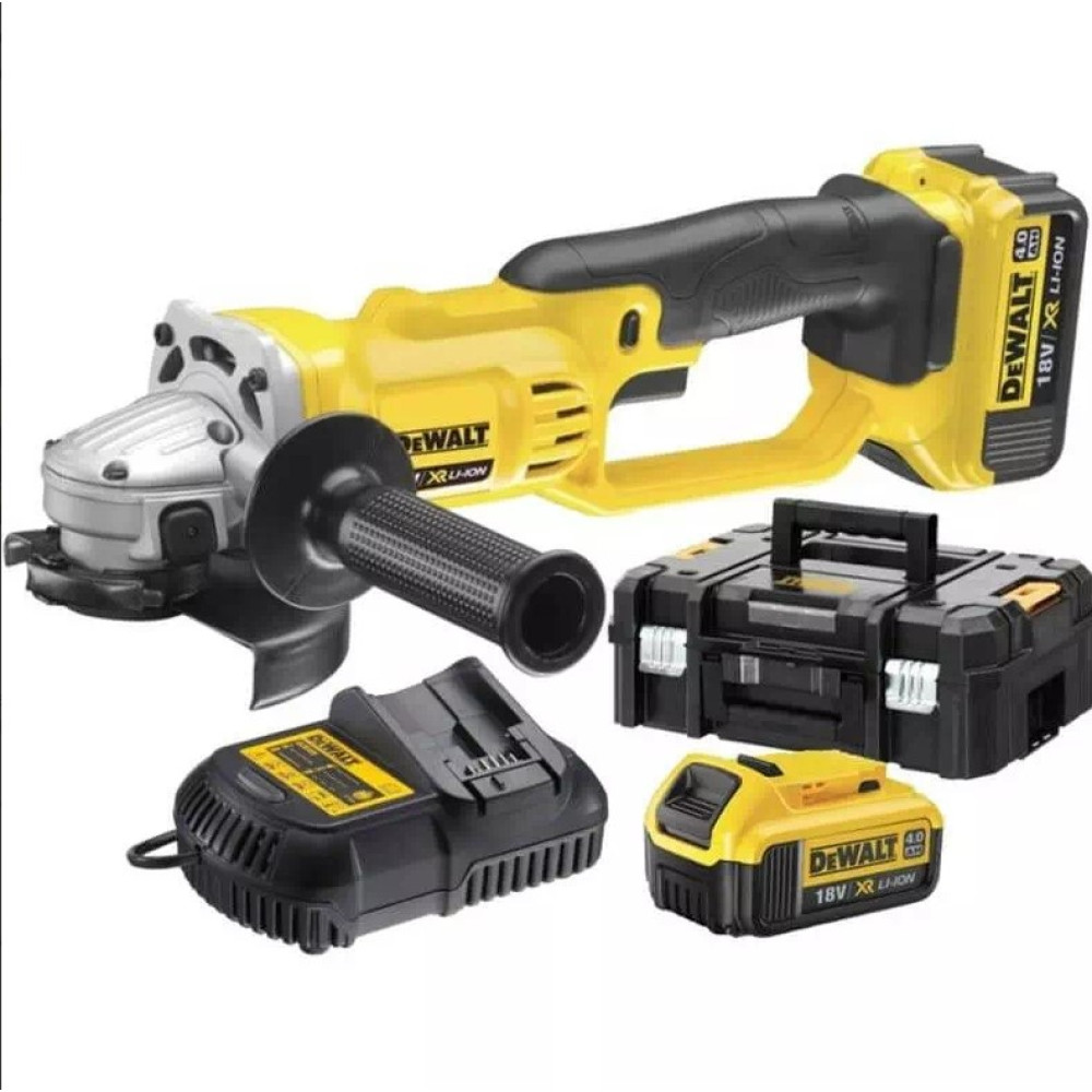 Шліфмашина кутова акумуляторна DeWalt з АКБ та ЗП DCG412M2