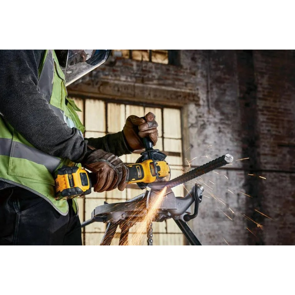 Шліфмашина кутова акумуляторна DeWalt без АКБ та ЗУ DCG416VSN