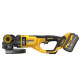 Шліфмашина кутова акумуляторна DeWalt з АКБ та ЗП DCG460X2