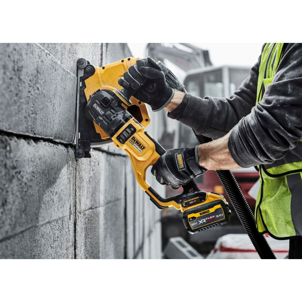 Шліфмашина кутова акумуляторна DeWalt з АКБ та ЗП DCG460X2