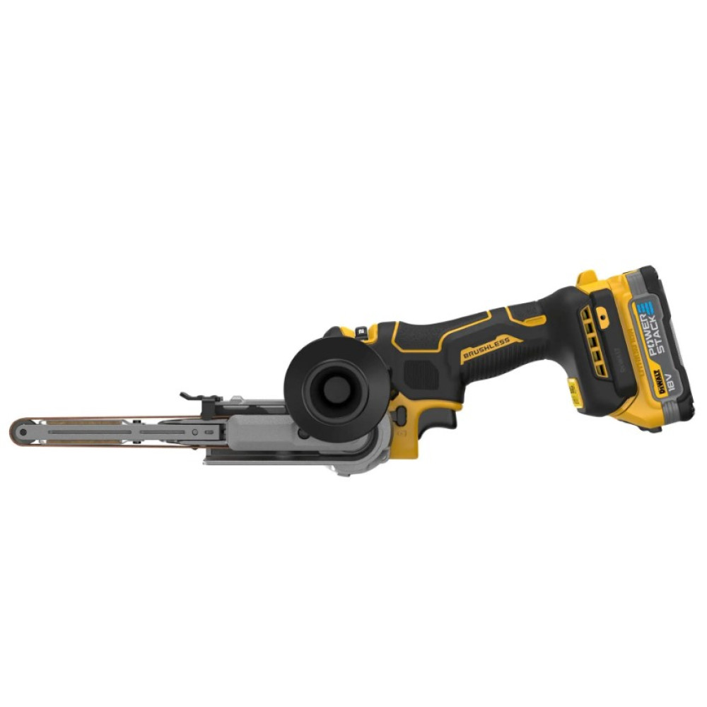 Напильник стрічковий акумуляторний DeWalt з АКБ та ЗП DCM200E2T
