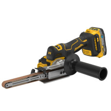Напильник ленточный аккумуляторный DeWalt с АКБ и ЗУ DCM200E2T