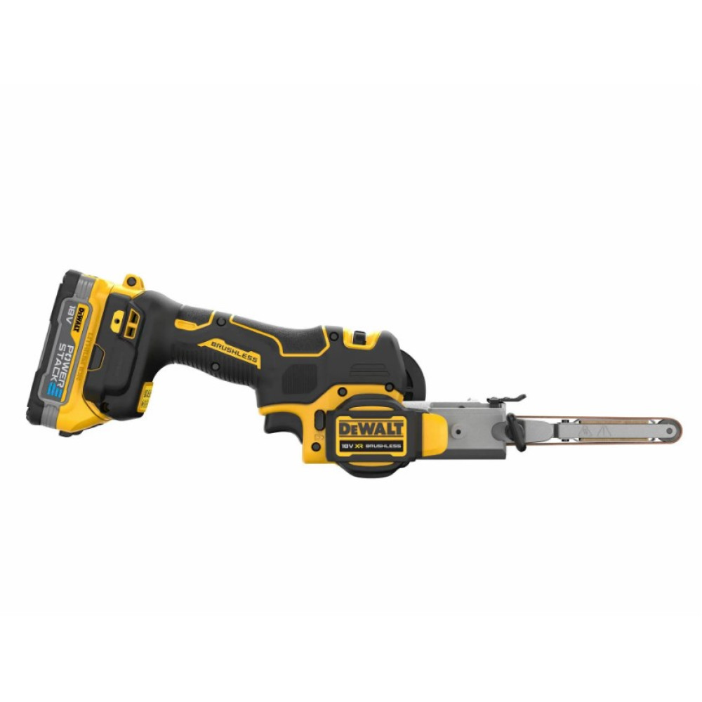 Напильник стрічковий акумуляторний DeWalt з АКБ та ЗП DCM200E2T