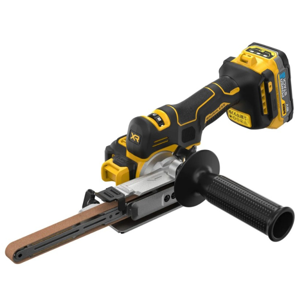 Напильник стрічковий акумуляторний DeWalt з АКБ та ЗП DCM200E2T