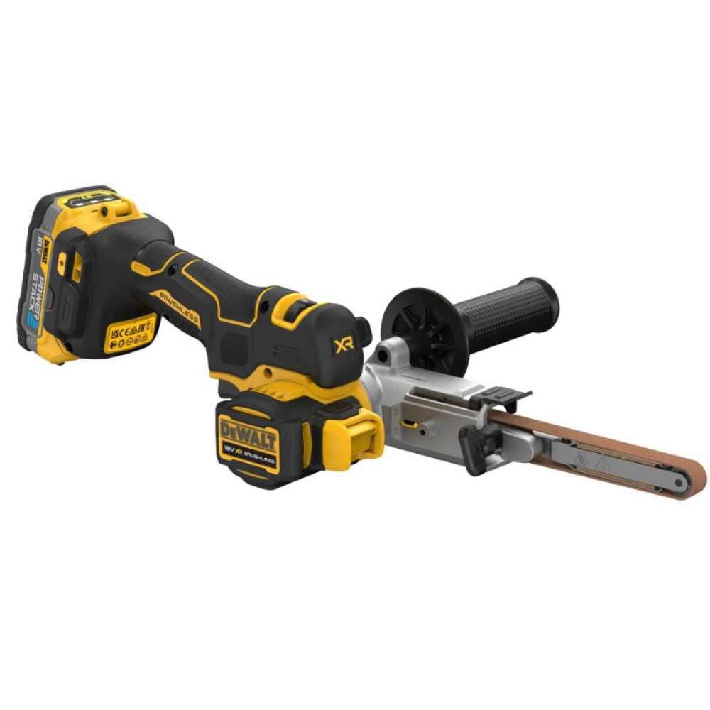 Напильник стрічковий акумуляторний DeWalt з АКБ та ЗП DCM200E2T