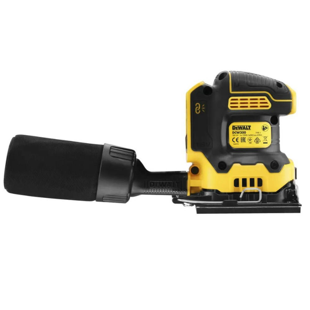 Аккумуляторная вибрационная шлифмашина DeWalt без АКБ и ЗУ DCW200N