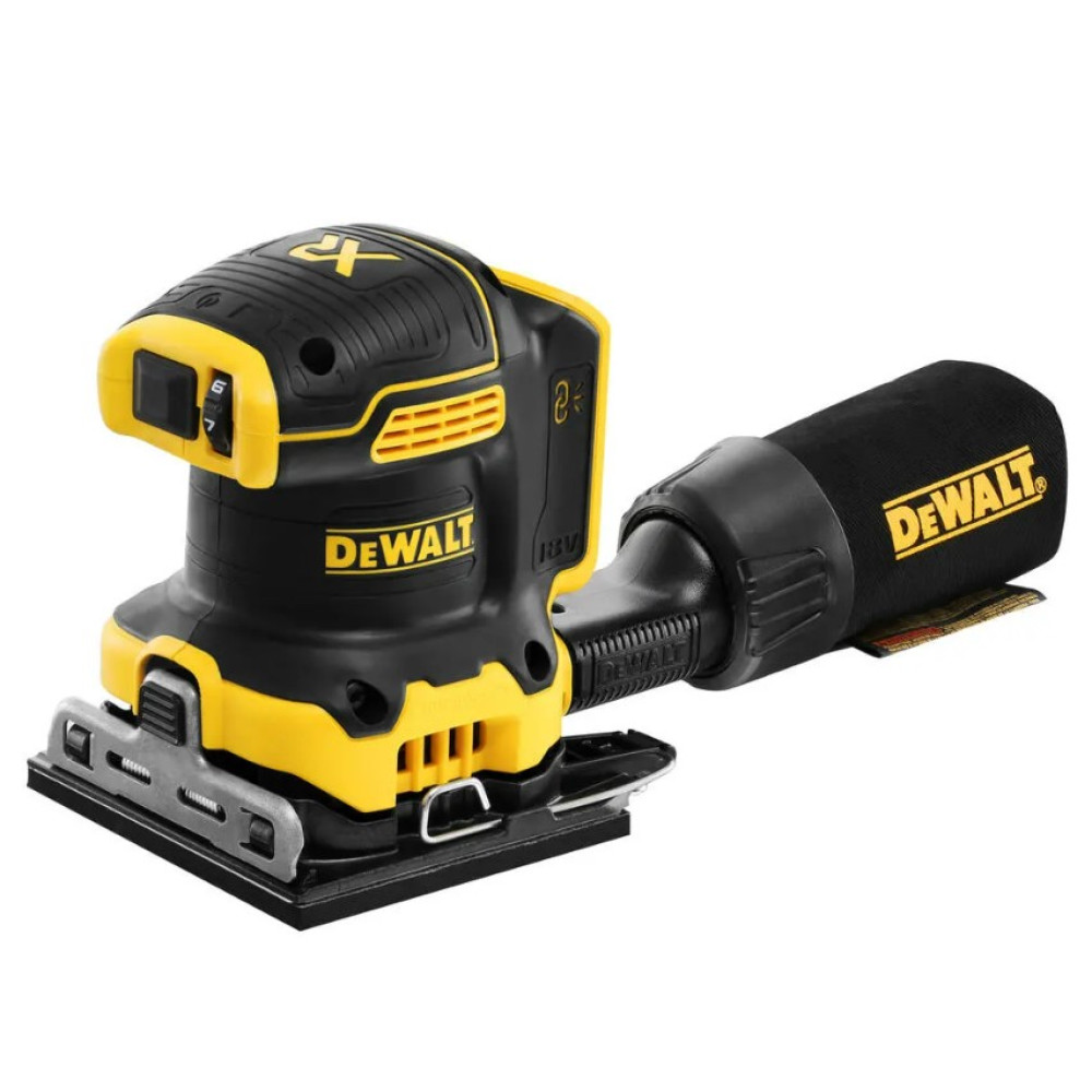 Акумуляторна вібраційна шліфмашина DeWalt з АКБ та ЗП DCW200P2
