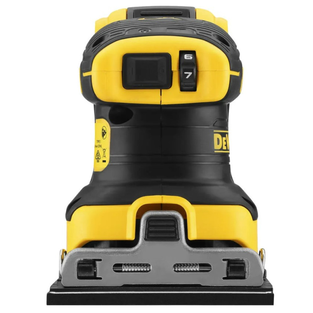 Акумуляторна вібраційна шліфмашина DeWalt з АКБ та ЗП DCW200P2