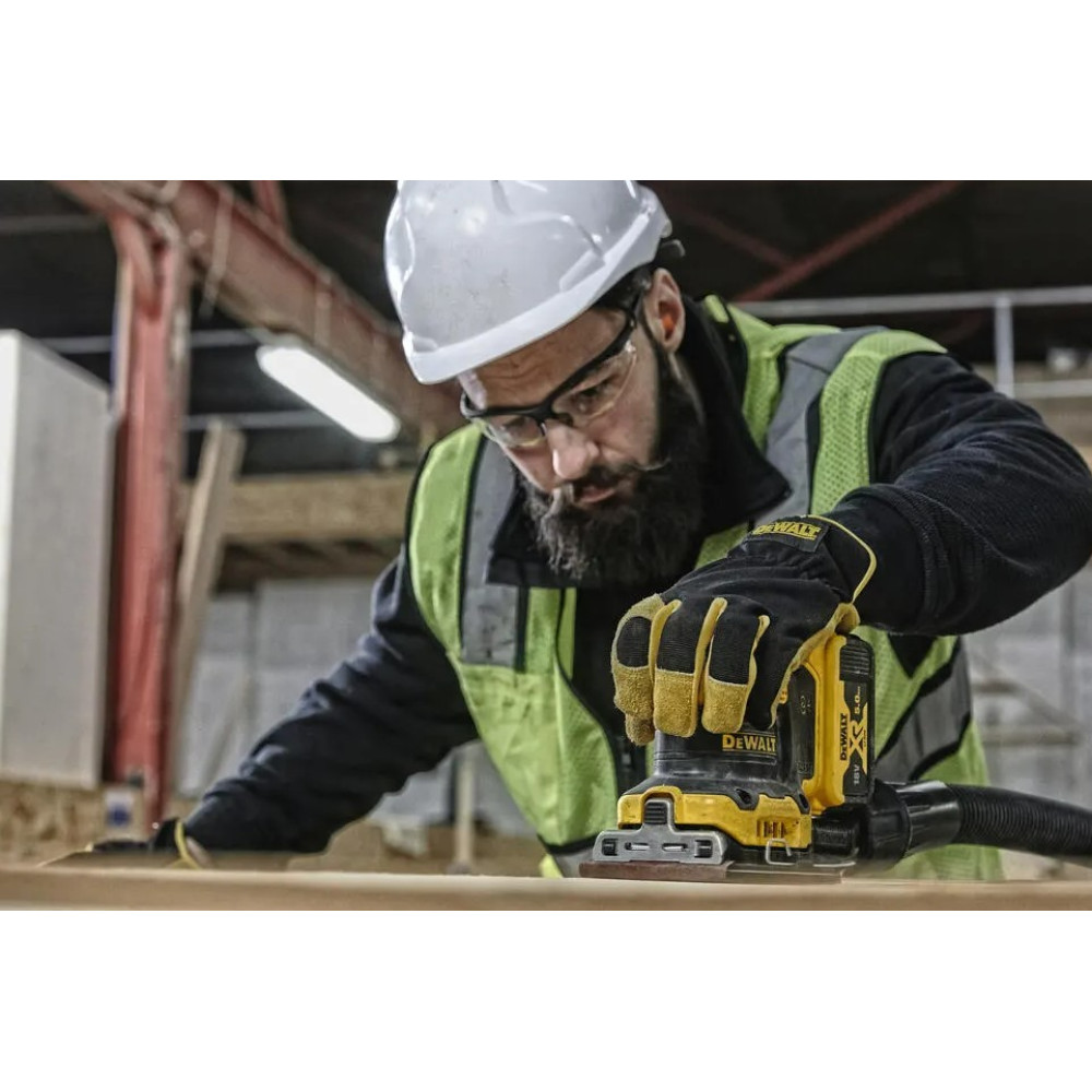 Акумуляторна вібраційна шліфмашина DeWalt з АКБ та ЗП DCW200P2