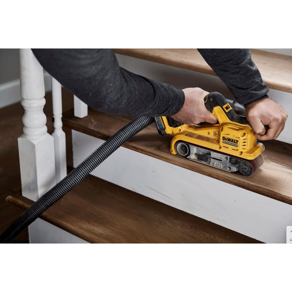Стрічкова акумуляторна шліфмашина DeWalt без АКБ та ЗП DCW220N