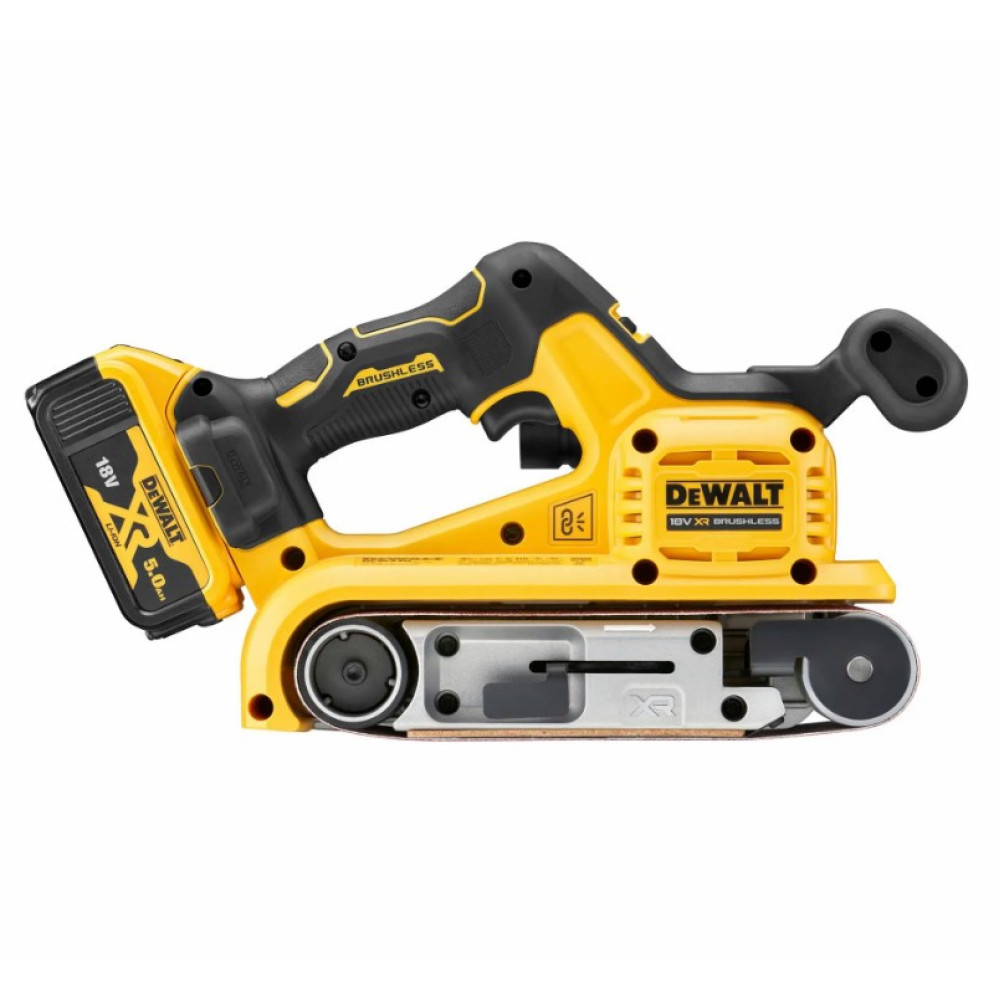 Стрічкова акумуляторна шліфмашина DeWalt з АКБ та ЗП DCW220P2