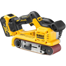 Ленточная аккумуляторная шлифмашина DeWalt с АКБ и ЗУ DCW220P2