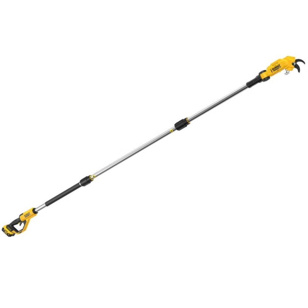 Ножиці садові-секатор DeWALT зі штангою, акумуляторний з АКБ та ЗП DCMPP569P1