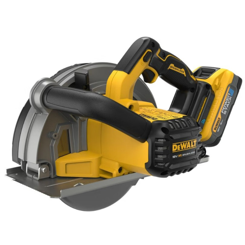 Пилка дискова по металу DeWALT акумуляторна з АКБ та ЗП DCS383H2