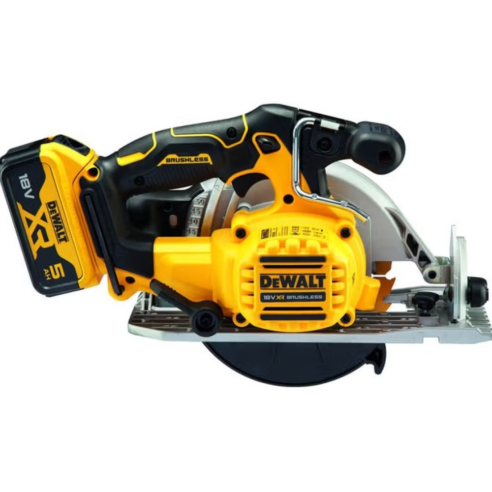 Пила дисковая DeWALT аккумуляторная бесщеточная с АКБ и ЗУ DCS565S2T