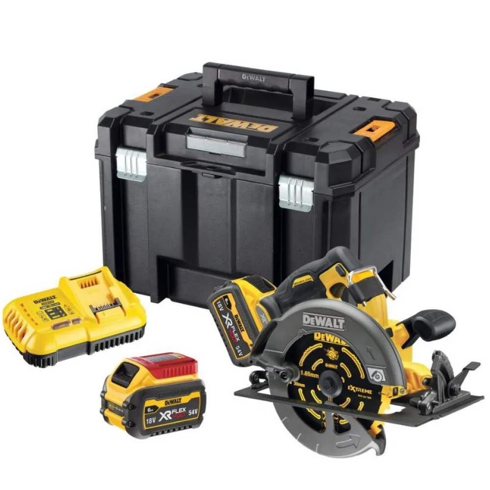Пила дискова акумуляторна DeWalt з АКБ та ЗП DCS578T2