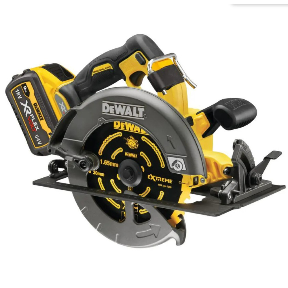 Пила дискова акумуляторна DeWalt з АКБ та ЗП DCS578X2