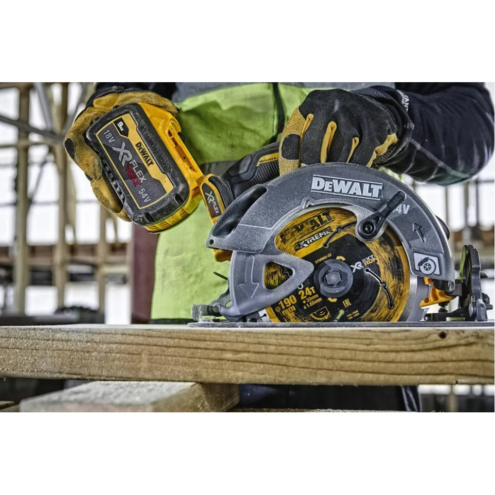 Пила дискова акумуляторна DeWalt з АКБ та ЗП DCS578X2