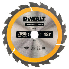 Диск пильный DeWALT СONSTRUCTION 160 х 20 мм (DT1931)