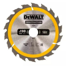 Диск пильный DeWALT СONSTRUCTION 190 х 30 мм (DT1943)