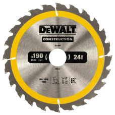 Диск пильный DeWALT СONSTRUCTION 190 х 30 мм (DT1944)