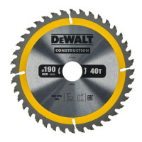 Диск пильный DeWALT СONSTRUCTION 190 х 30 мм (DT1945)