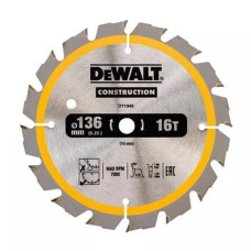 Диск пильный DeWALT СONSTRUCTION 136 х 10 мм (DT1946)