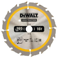 Диск пилковий DeWALT СONSTRUCTION 165 х 20 мм (DT1948)