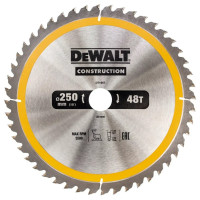 Диск пилковий DeWALT СONSTRUCTION 250 х 30 мм (DT1957)