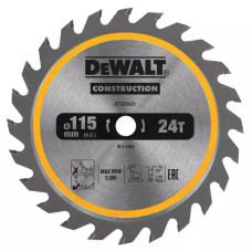 Диск пильный DeWALT 115 х 9.5 мм (DT20420)