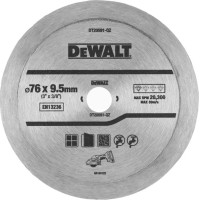 Диск алмазный DeWALT 76 х 1,0 х 10 мм (DT20591)