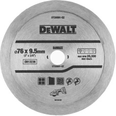 Диск алмазный DeWALT 76 х 1,0 х 10 мм (DT20591)