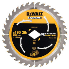 Диск пильный DeWALT EXTREME 190 х 36 мм (DT40271)