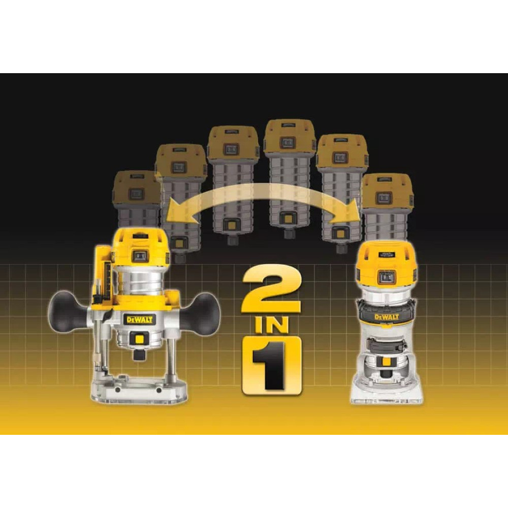Фрезер сетевой DeWalt D26204K