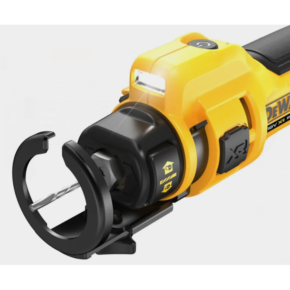 Фрезер аккумуляторный для вырезания гипсокартона DeWalt без АКБ и ЗУ DCE555N
