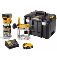 Фрезер аккумуляторный DeWalt с АКБ и ЗУ DCW604P2