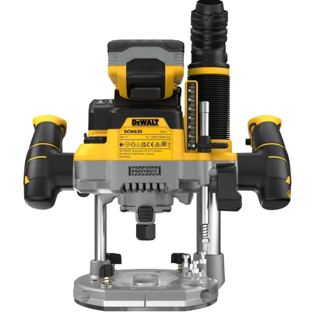 Фрезер аккумуляторный бесщеточный DeWalt с АКБ и ЗУ (DCW620H2)
