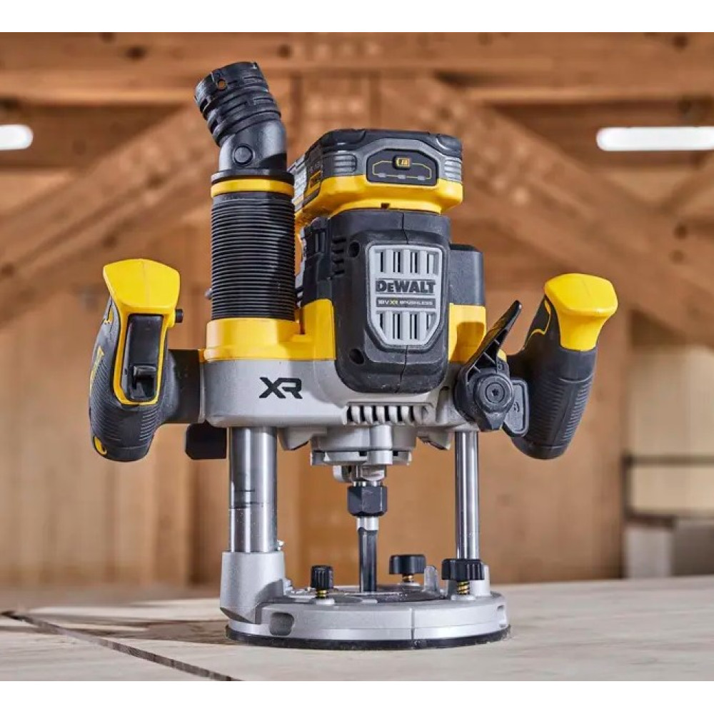 Фрезер аккумуляторный бесщеточный DeWalt с АКБ и ЗУ (DCW620H2)