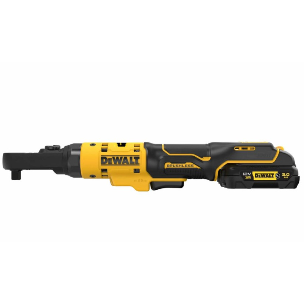 Гайковерт угловой - ключ-храповик аккумуляторный DeWalt с АКБ и ЗУ DCF500L2G