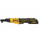 Гайковерт угловой - ключ-храповик аккумуляторный DeWalt с АКБ и ЗУ DCF500L2G