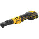 Гайковерт угловой - ключ-храповик аккумуляторный DeWalt с АКБ и ЗУ DCF500L2G