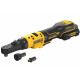 Гайковерт угловой - ключ-храповик аккумуляторный DeWalt с АКБ и ЗУ DCF500L2G