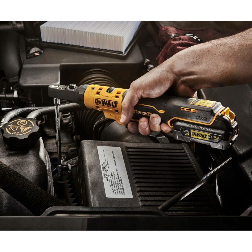 Гайковерт угловой - ключ-храповик аккумуляторный DeWalt без АКБ и ЗУ DCF500N