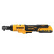 Гайкокрут кутовий - ключ-храповик акумуляторний DeWalt з АКБ та ЗП DCF503D1