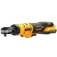Гайкокрут кутовий - ключ-храповик акумуляторний DeWalt з АКБ та ЗП DCF503D1