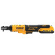 Гайкокрут кутовий - ключ-храповик акумуляторний DeWalt з АКБ та ЗП DCF504D1