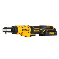 Гайкокрут кутовий - ключ-храповик акумуляторний DeWalt з АКБ та ЗП DCF504L1G