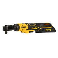 Гайкокрут кутовий - ключ-храповик акумуляторний DeWalt з АКБ та ЗП DCF512D1G